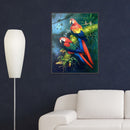 5D DIY Full Drill Diamond Painting Parrot Cross Stitch Needlework Craft Mosaic K