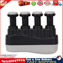 Guitar Hand Finger Exerciser Grip Power Trainer (Kids Black Gray 3 lbs) Newly
