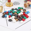30pcs Retro Star Shape Sealing Wax Grain Fire Painting Pills for Stamp (I) Newly