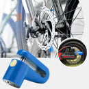 Anti-Theft Wheels Disc Brakes Lock w/ Lock Frame for M365 Scooter (Blue) Newly