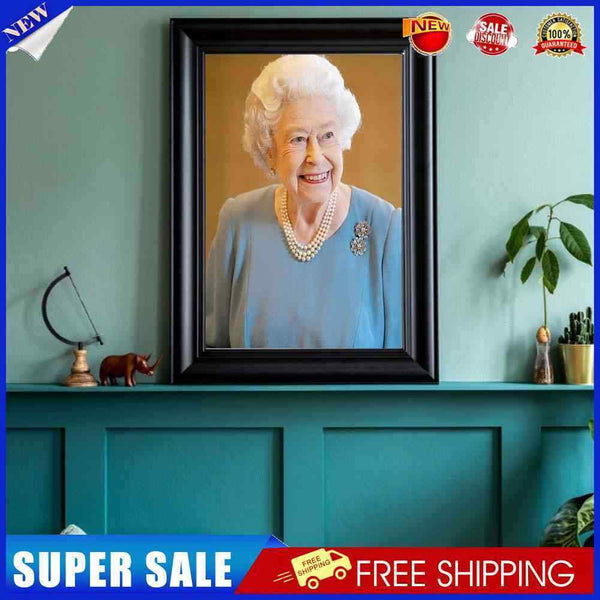 #A The Queen of England 5D DIY Diamond Painting Kits Full Square Drill Wall Deco