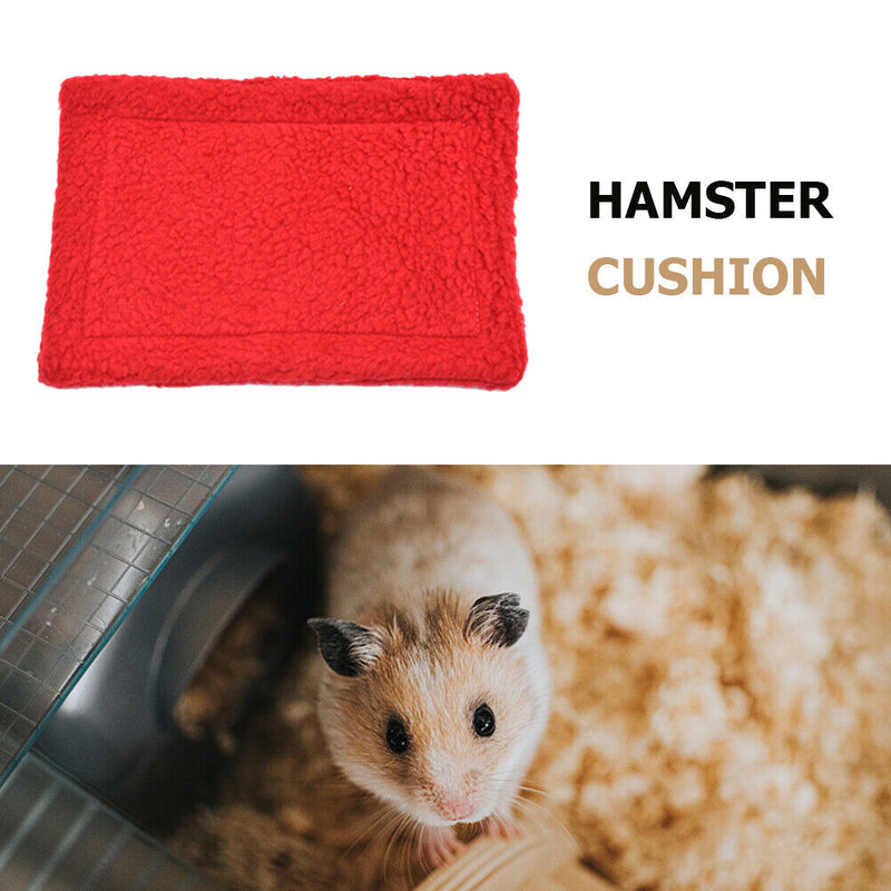 Animal Mat Hamster Rabbit House Cushion Double Sided Warm Nest Pet Accessories