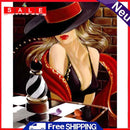 3 Strands DIY Full Embroidery Elegant Lady Stamped Cross Stitch Art Home Decor