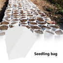 100pcs Biodegradable Nursery Plant Grow Bag Seedling Grow Pouch (14x16cm) Newly