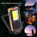 Multifunctional COB Work Light Bluetooth-compatible Speaker Portable 6 Mode