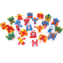 26Pcs English Letters Robot Deformation Alphabet Transformations Puzzle Toys