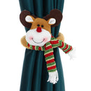 Santa Claus Christmas Decorations Curtain Decor Home Ornaments Curtain Holder