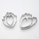 4pcs/set Peony Flower Petal Fondant Mold Cozinha Cookie Cutter Cake Tools Newly