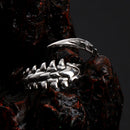 Coiled Bone Jewelry Accessories Open Rings Punk Style Hip Hop Centipede Ring