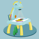 Dinosaur LED Projector Drawing Table Toys Kids Musical Projection DIY Paint Tool