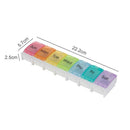 Jewelry Storage Box Candy Container Weekly Daily Pill Box Medicine Tablet
