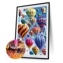 5D DIY Full Drill Diamond Painting Hot Air Balloon Embroidery Mosaic Needlework