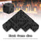 Dice Standard Six Sided Dices Set Non-printed Points Black Dice Game Accessory