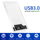 USB 3.0 HDD Enclosure 2.5 inch Hard Disk Case SSD SATA Box Support UASP 6Gbps