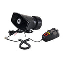 110dB Multipurpose Car Siren Horn 12V 100W Megaphone Warning Alarm Loudspeaker