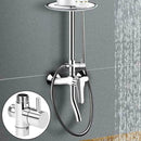 G1/2" 3 Way T-shaped Diverter For Shower Head Arm Best T-valve Diverter L8O3