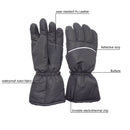 Heated Gloves, Waterproof Hand Warmers Thermal Gloves for Cycling, Fishing Newly