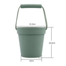 #A Silicone Soft Beach Toys Digging Sand Tool Container for Parent-child Water
