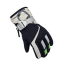 2pcs Kids Outdoor Winter Warm Knitted Ski Gloves Windproof Mountaineering G