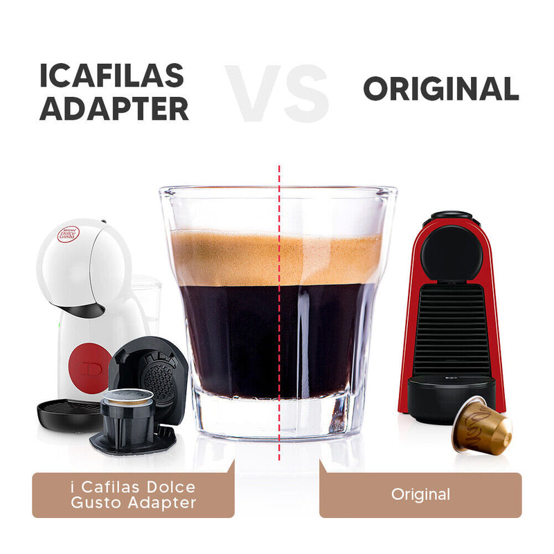 Coffee Capsule Adapter Coffee Conversion Holder for Piccolo XS Genio S