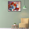 Cherry and Flower Oil Paint By Numbers Kit Hand Painted Home Decoration No Frame