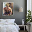 Woman Back Oil Paint By Numbers Kits Canvas Drawing DIY Coloring Pictures
