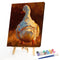 Oil Paint Chicken And Duck By Numbers Coloring Picture Digital Drawing