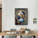 5D Full Round Drill Mosaic Craft Picture DIY Eagle Rhinestone Diamond Painting