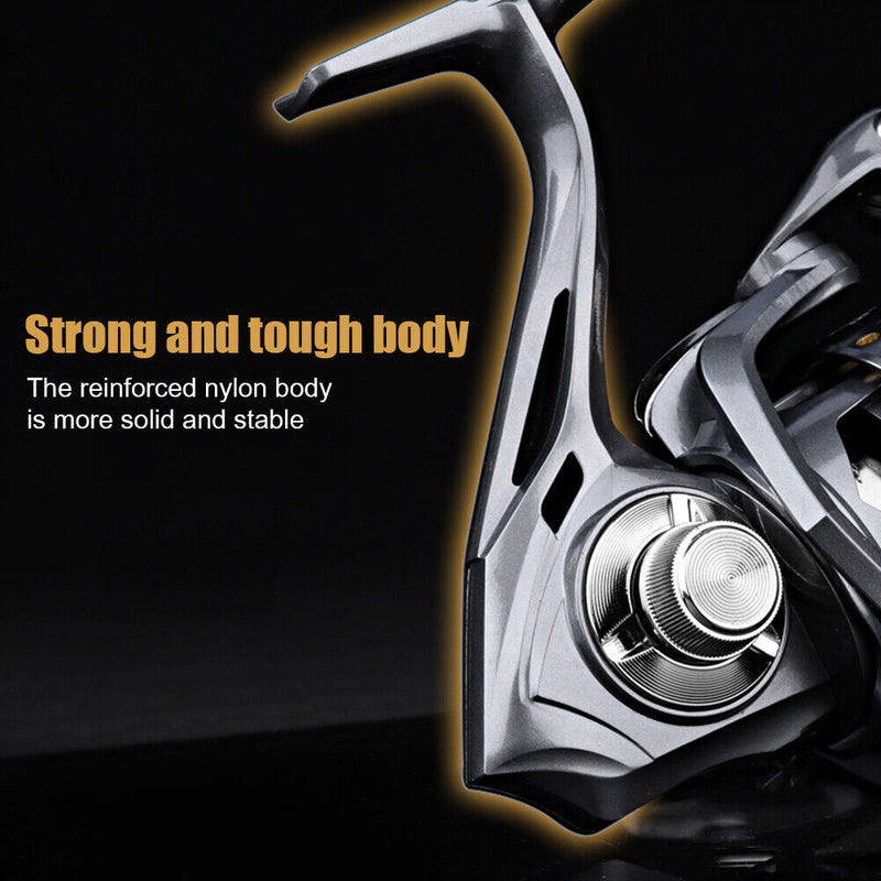 15-20kg Max Drag Spinning Fishing Reel 5.2/1 Speed Ratio Tackle (DA2000) Newly