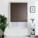 Self-Adhesive Window Curtain Balcony Kitchen Half Blackout Pleated Blinds Cof