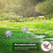 4 Pcs Bird Repellent Windmill Garden Bird Repeller Pinwheels Lawn Decor