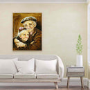 Diamond Painting 5D Full Square Drill Mosaic DIY Old Couples Kit Bedroom De