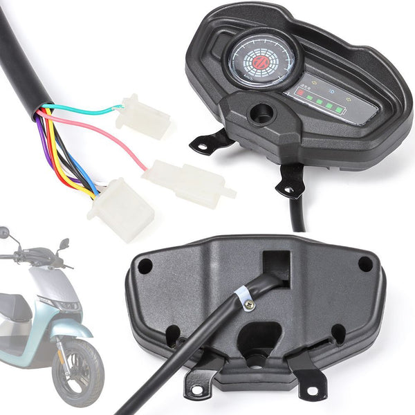 Electric Tricycle Accessories Speedometer LCD Display Indicator Battery Status