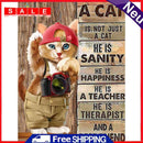 5D Diamond Painting Camera Cat Full Round Drill Rhinestone DIY Wall Art Crafts