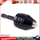 0.6-8mm Keyless Drill Chuck Screwdriver Impact Driver Adaptor Hex Drill Newly