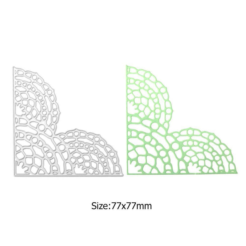 Micolot Metal Frame Punching Stencils Stencils Embossing Stencil for DIY Scra