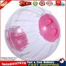 Rodent Mice Running Ball Hamster Exercise Small Pet Funny Toys (Pink 12cm) Newly
