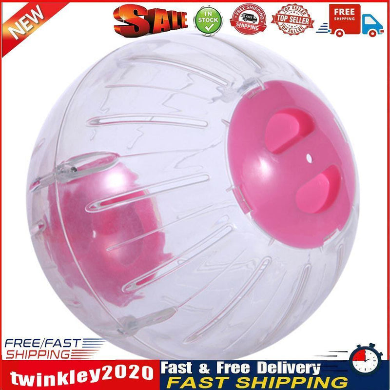 Rodent Mice Running Ball Hamster Exercise Small Pet Funny Toys (Pink 12cm) Newly