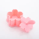 1Set Sakura Cookie Molds 4x Different Cherry Blossom Stamps+1x Stamping Cutters