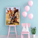 Indians Oil Paint By Numbers Kits DIY Craft Coloring Drawing Home Decoration