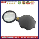 Mini Pocket Folding Jewelry Magnifier Magnifying Glass for High-definition Optic