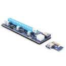 PCI Express Riser Card PCI-E 1X to 16X Extender PCIe Adapter for Bitcoin Miner