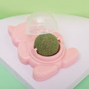 #A Spinning Cat Catnip Toys Removes Hair Balls Molar Teeth Energy Ball Pet Suppl