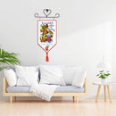 Christmas Banner Pendant DIY Knitting Needles Kit Cross Stitch Home Room De
