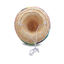 Buckle Costume Cat Pet Straw Hat Pet Ornaments Sombrero Mexican Straw Cap