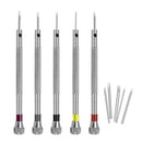 Steel Watch Repair Screwdrivers Link Pin Remover Screwdriver Set For Glasses