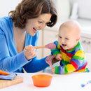 #A 6pcs Baby Items Anti Slip Silicone Baby Feeding Set Baby Food Accessories S