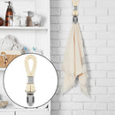 Towel Hanging Clips Kitchen Bathroom Cloth Pegs Hanger Clips Loops (3pcs)