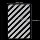 White Candy Gift Party Cookie Package Bake Wrapping Cellophane Bag Dot Stripe