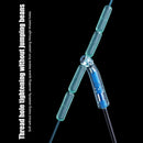100pcs Spot Crystal Fishing Float Rest Seat Fishing Line Group Tackle (M)